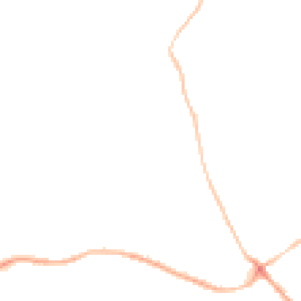 Night-time road noise heatmap for S71 4SZ