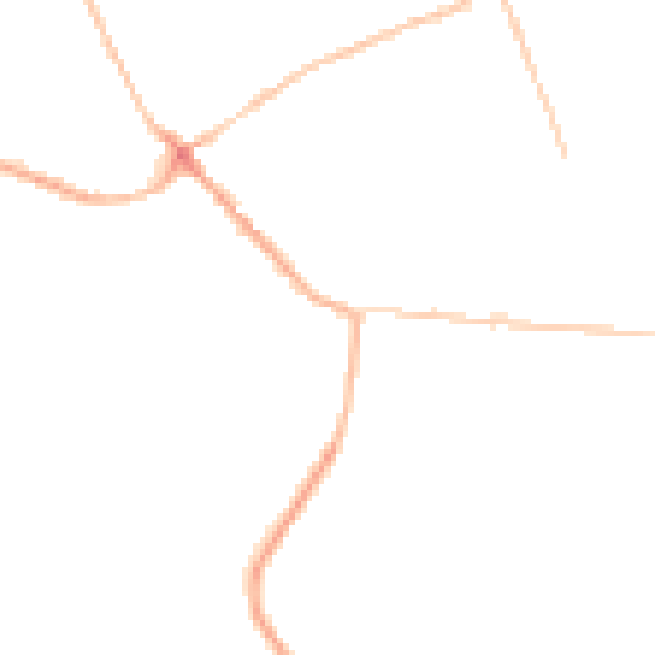 Night-time road noise heatmap for S71 4TF