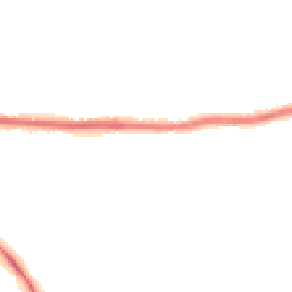 Night-time road noise heatmap for S71 5HH