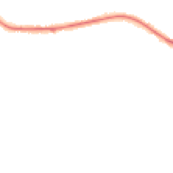 Night-time road noise heatmap for S75 2QT