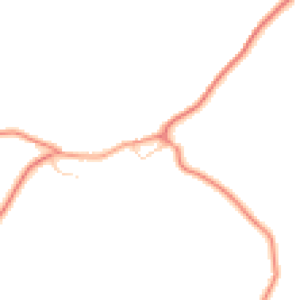 Daytime road noise heatmap for S75 3EY