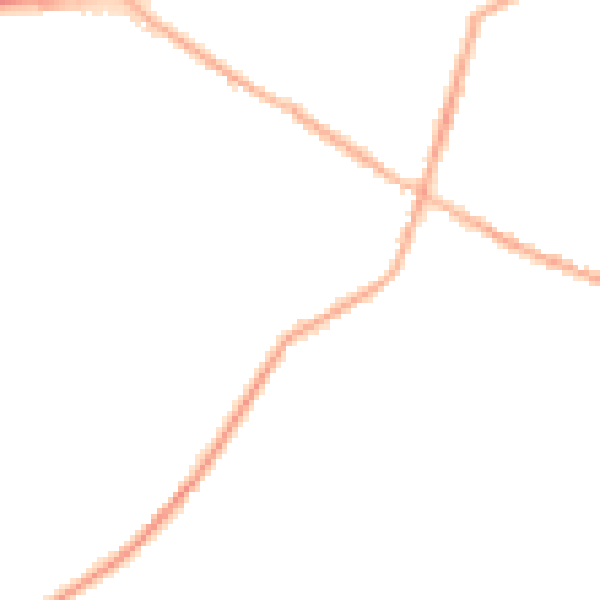 Night-time road noise heatmap for S75 3RX