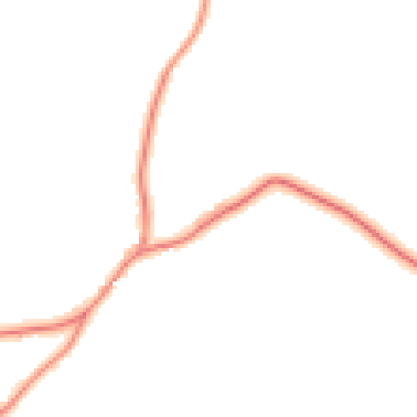 Daytime road noise heatmap for S75 4BH