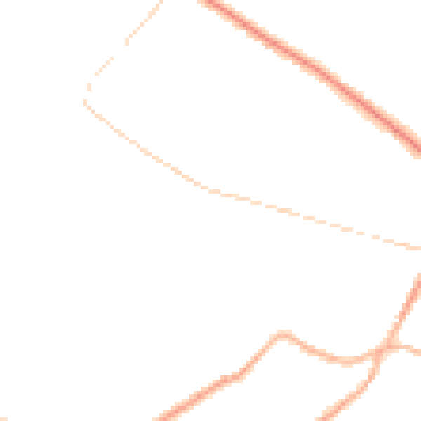Night-time road noise heatmap for S75 6HN