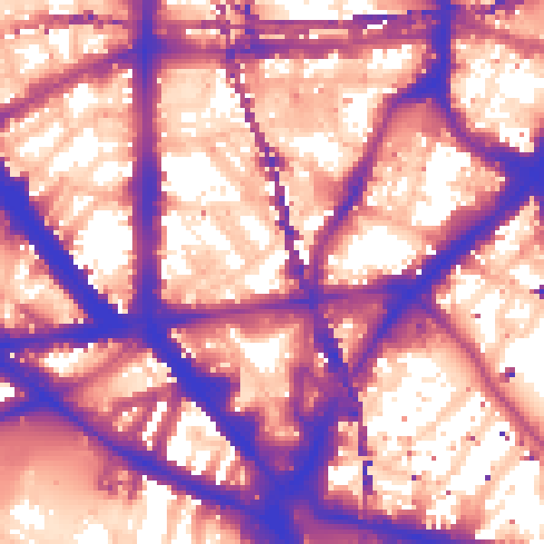 Daytime road noise heatmap for SE1 0AD