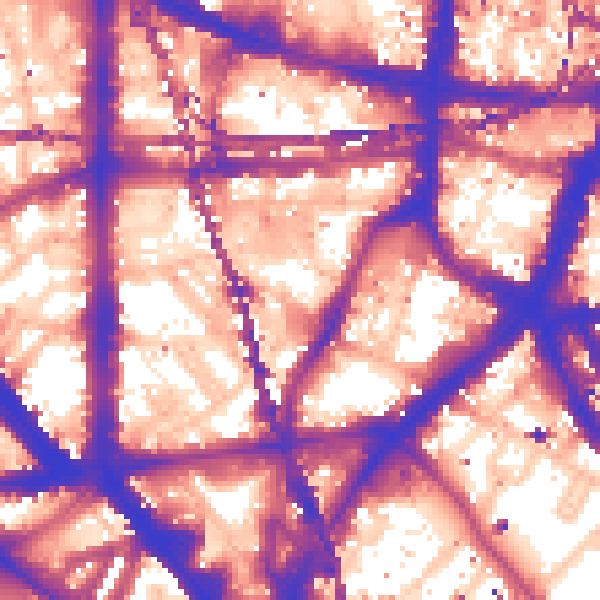 Daytime road noise heatmap for SE1 0BU