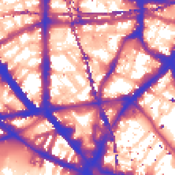 Daytime road noise heatmap for SE1 0DL