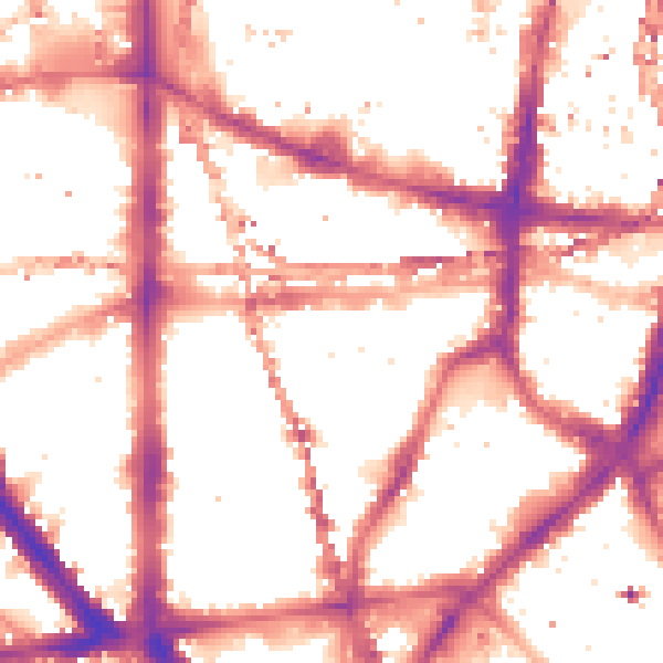 Night-time road noise heatmap for SE1 0DY