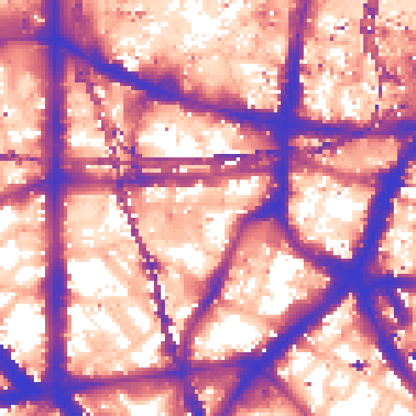 Daytime road noise heatmap for SE1 0EN
