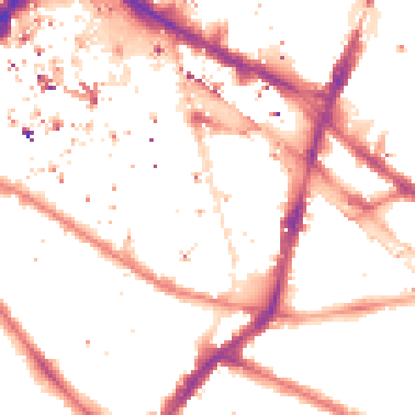 Night-time road noise heatmap for SE1 3HB
