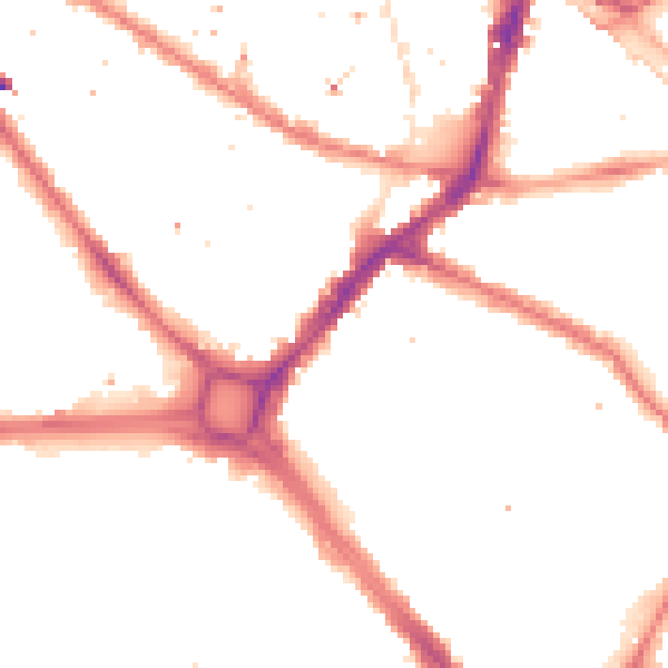 Night-time road noise heatmap for SE1 4TR