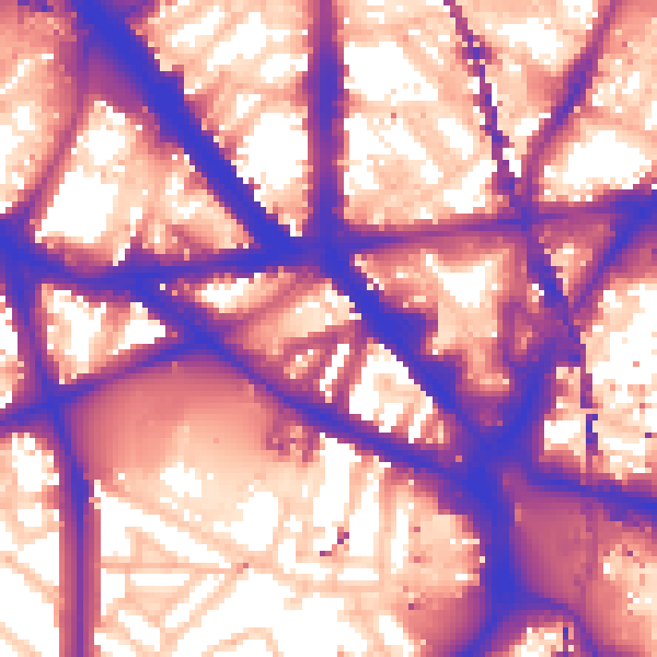 Daytime road noise heatmap for SE1 6EY