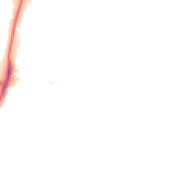 Night-time road noise heatmap for SE18 3SQ