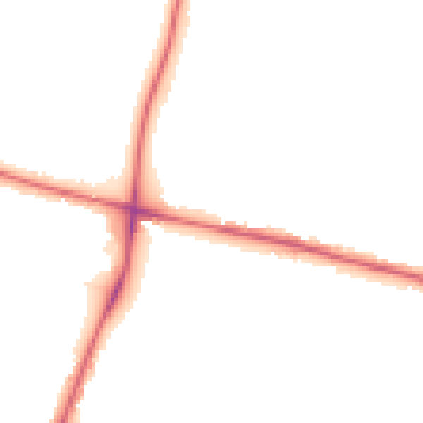 Night-time road noise heatmap for SE18 4LQ