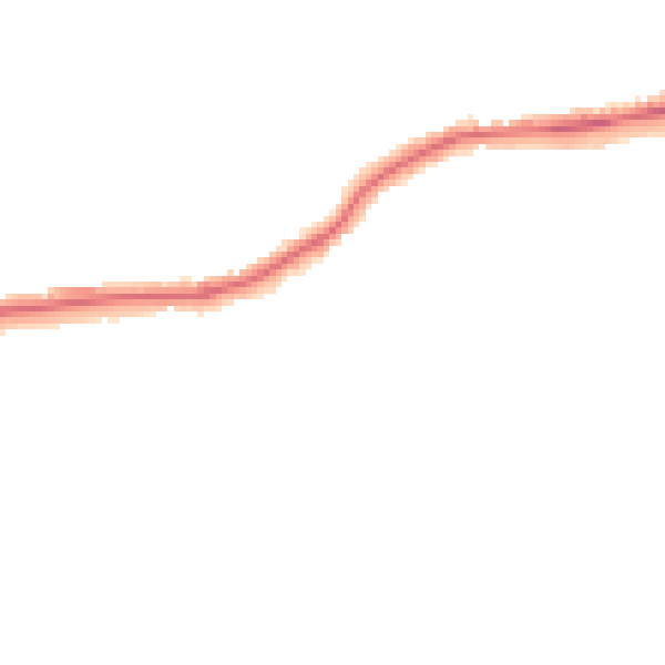 Night-time road noise heatmap for SE2 0DS