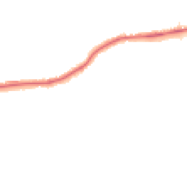 Night-time road noise heatmap for SE2 0DT