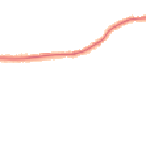 Night-time road noise heatmap for SE2 0SD