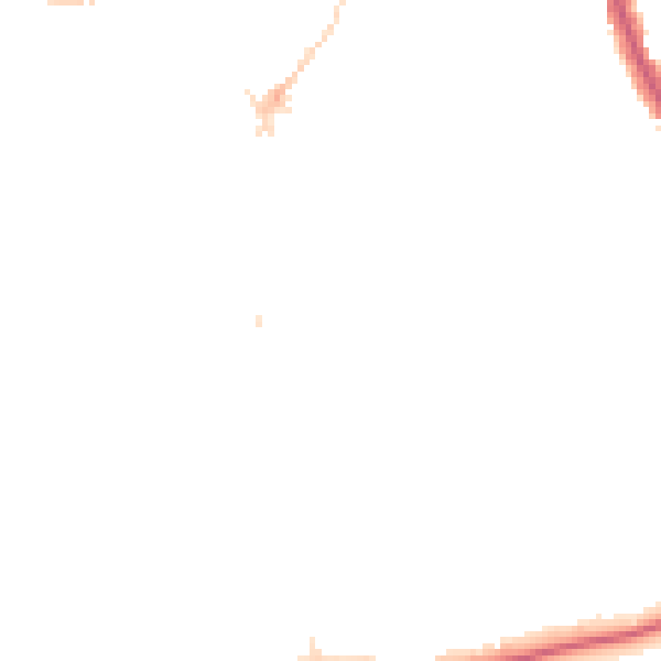 Night-time road noise heatmap for SE21 7BH