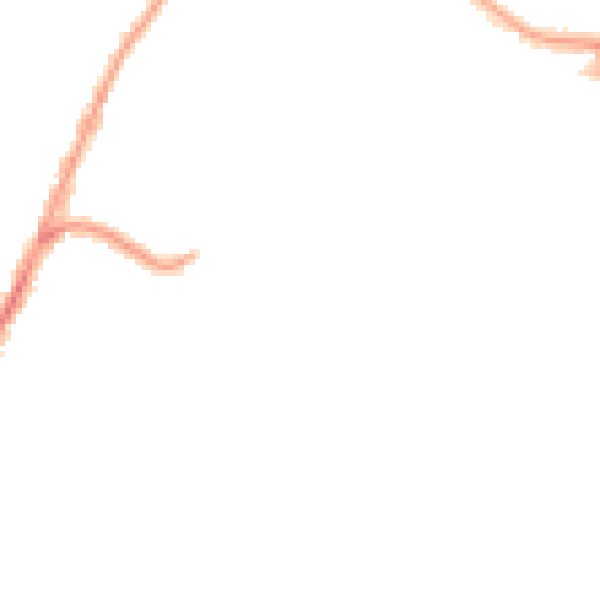 Night-time road noise heatmap for SE4 1AB