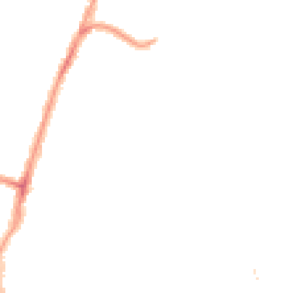 Night-time road noise heatmap for SE4 1AJ