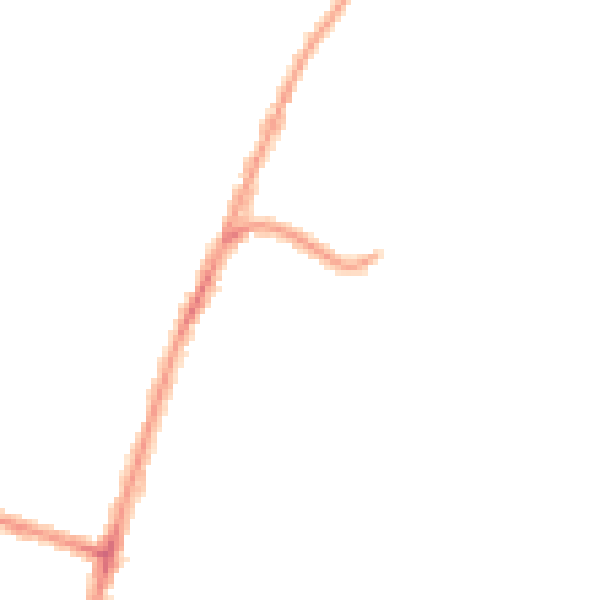 Night-time road noise heatmap for SE4 1RQ
