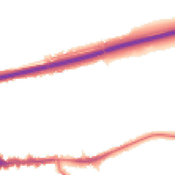 Night-time road noise heatmap for SE9 1AQ