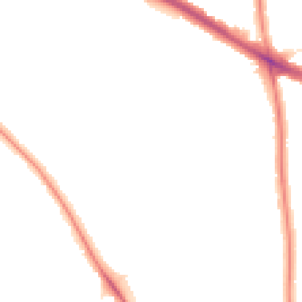 Night-time road noise heatmap for SE9 3BU