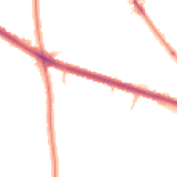 Night-time road noise heatmap for SE9 3PF