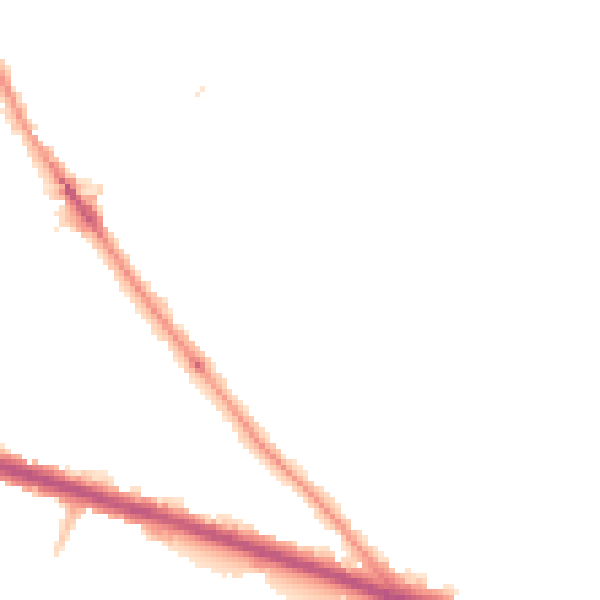 Night-time road noise heatmap for SE9 3RJ