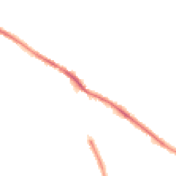 Night-time road noise heatmap for SK2 5AA
