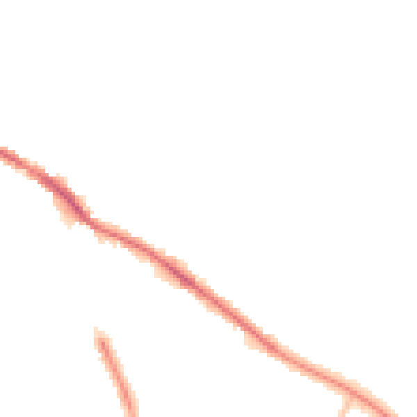 Night-time road noise heatmap for SK2 5AH