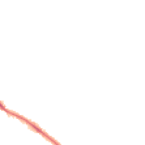 Night-time road noise heatmap for SK2 5AX
