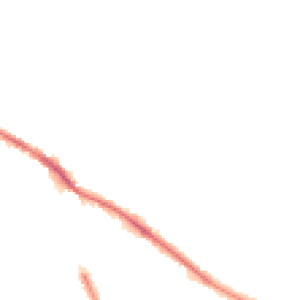 Night-time road noise heatmap for SK2 5BH