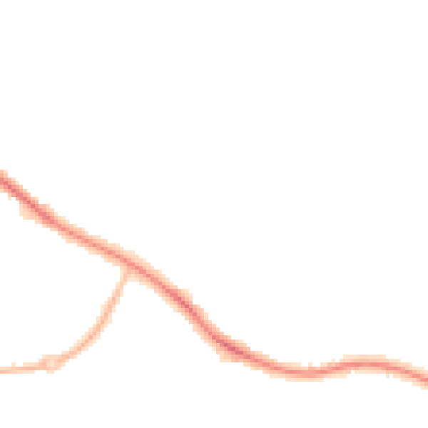 Night-time road noise heatmap for SK2 5DZ