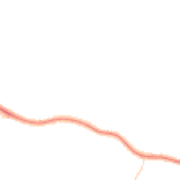 Night-time road noise heatmap for SK2 5HR