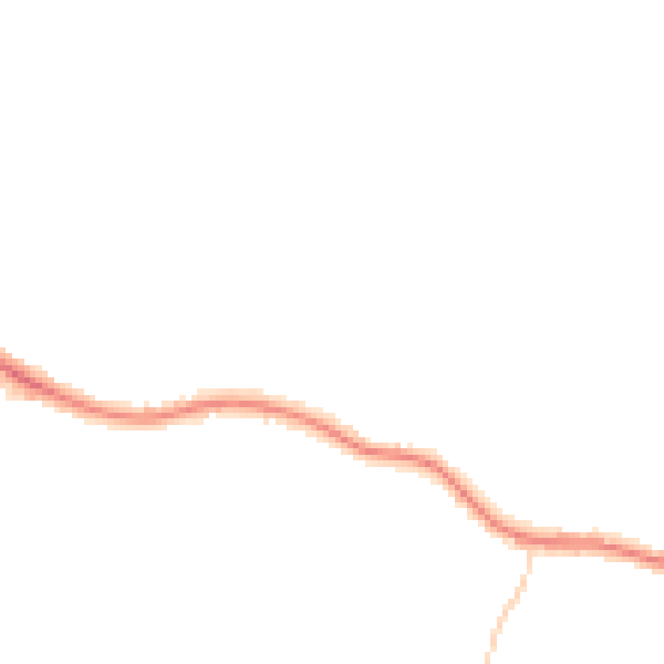 Night-time road noise heatmap for SK2 5HT