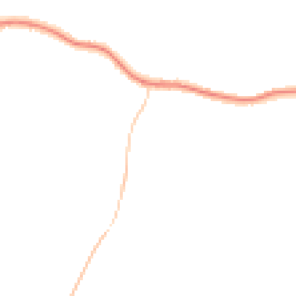 Night-time road noise heatmap for SK2 5HZ