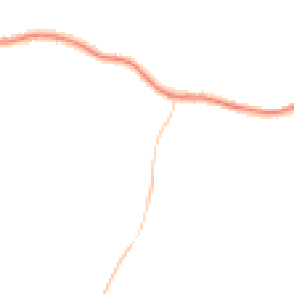Night-time road noise heatmap for SK2 5JD