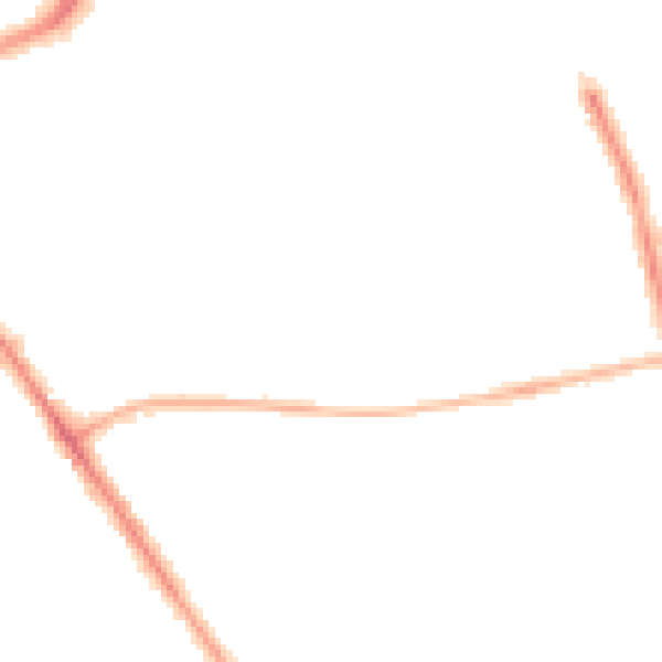 Night-time road noise heatmap for SK2 6DX