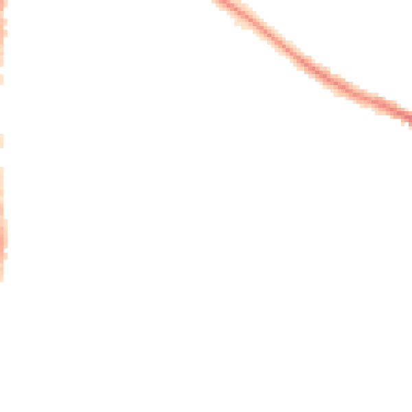 Night-time road noise heatmap for SK2 7BL