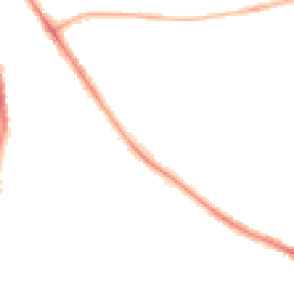 Night-time road noise heatmap for SK2 7BR