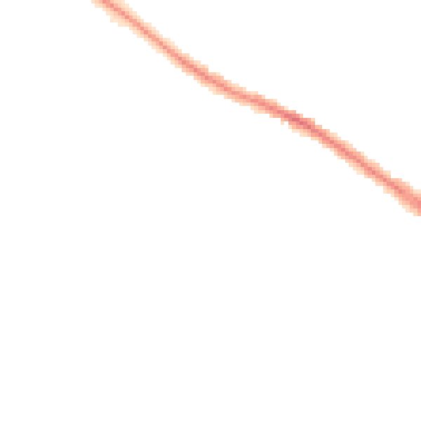 Night-time road noise heatmap for SK2 7JW
