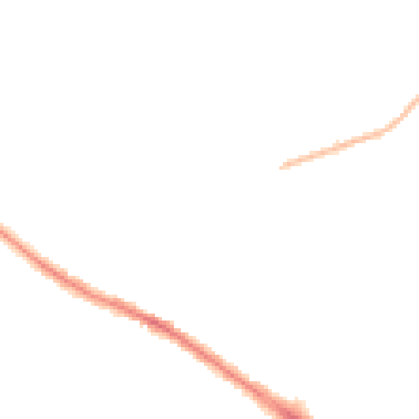 Night-time road noise heatmap for SK2 7PU