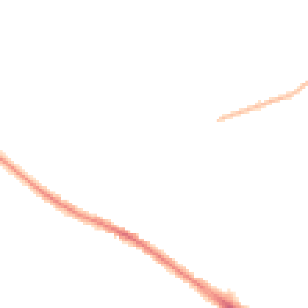 Night-time road noise heatmap for SK2 7QR
