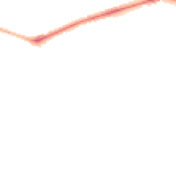 Night-time road noise heatmap for SK3 0AY