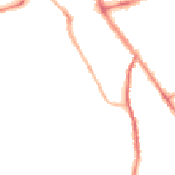 Night-time road noise heatmap for SK3 8HT