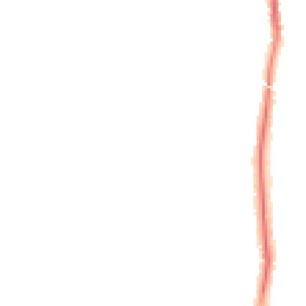 Night-time road noise heatmap for SK3 8RZ