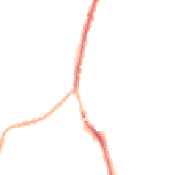 Night-time road noise heatmap for SK5 6AA