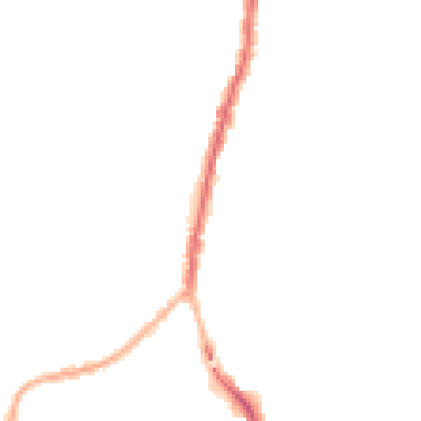 Night-time road noise heatmap for SK5 6AY