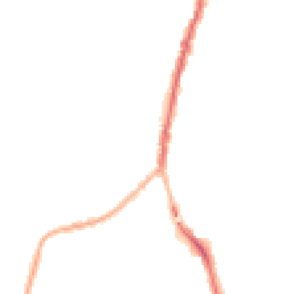 Night-time road noise heatmap for SK5 6BE